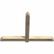 Ekena Millwork Eugene Rough Sawn Timber Gable Bracket, Douglas Fir, 60"W x 40"H x 4"D x 4"F, 16/12 Pitch GBW060X40X0404EUG00RDF - alternate 2